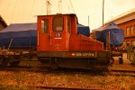 ex SBB Tm I switcher #450 in Sahara sand dust